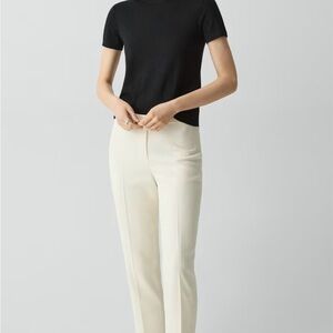 Theory Treeca Pull-On Pant in Admiral Crepe
